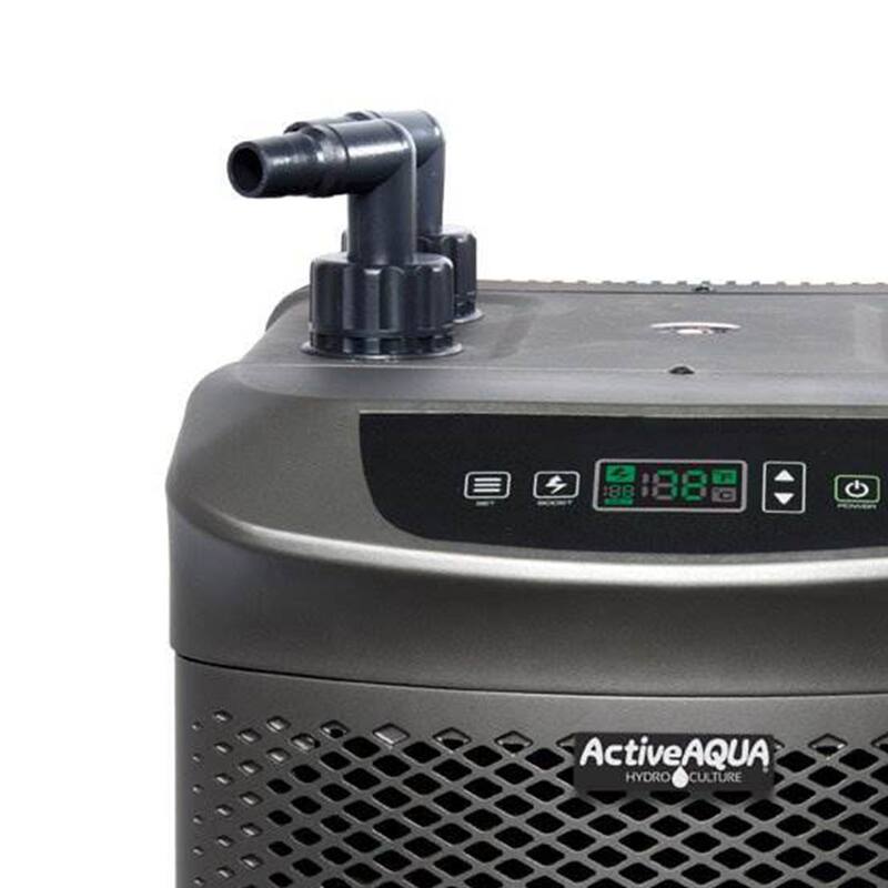 Active Aqua AACH25HP 0.25 HP 396-925 GPH 120V Hydroponic Cooling Water Chiller - 50