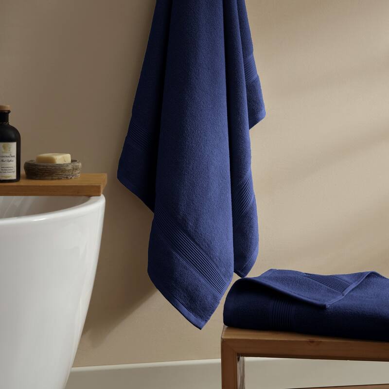 SÖMN 2-Piece Supima Cotton Anti-Microbial Bath Towel Set