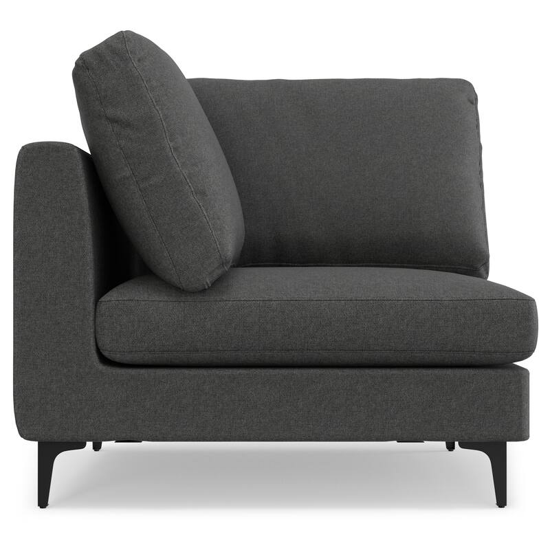 WYNDENHALL Lana Corner Sectional in Tightly Woven Performance Fabric