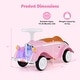 preview thumbnail 23 of 28, Gymax Kids Ride on Push Car w/ Steering Wheel Horn & Light Under Seat