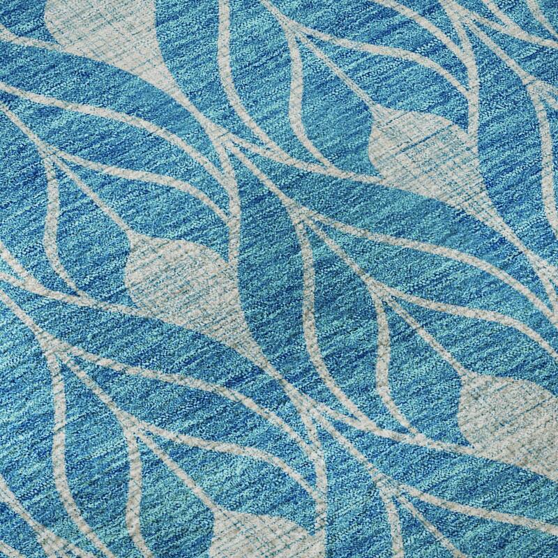 Premium Washable Super Soft Geo Teardrop Mayfield Rug