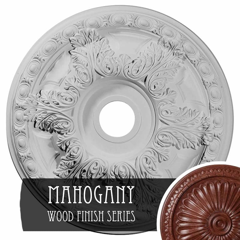 23 3/8"OD x 3 5/8"ID x 2 1/2"P Granada Ceiling Medallion