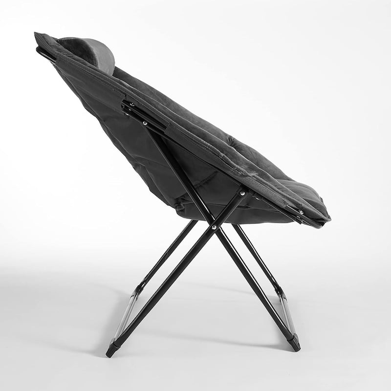 Urban Lifestyle Micomink Hex Folding Saucer Chair