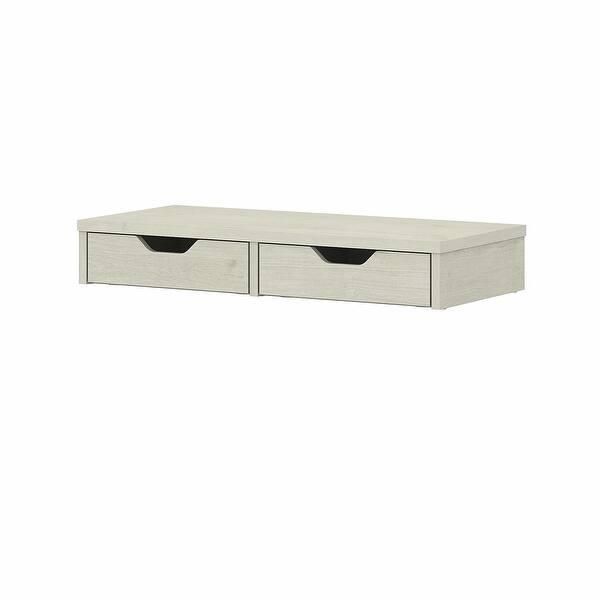 Yorktown Desktop Organizer With Drawers By Bush Furniture Overstock 32490449 Reclaimed Pine