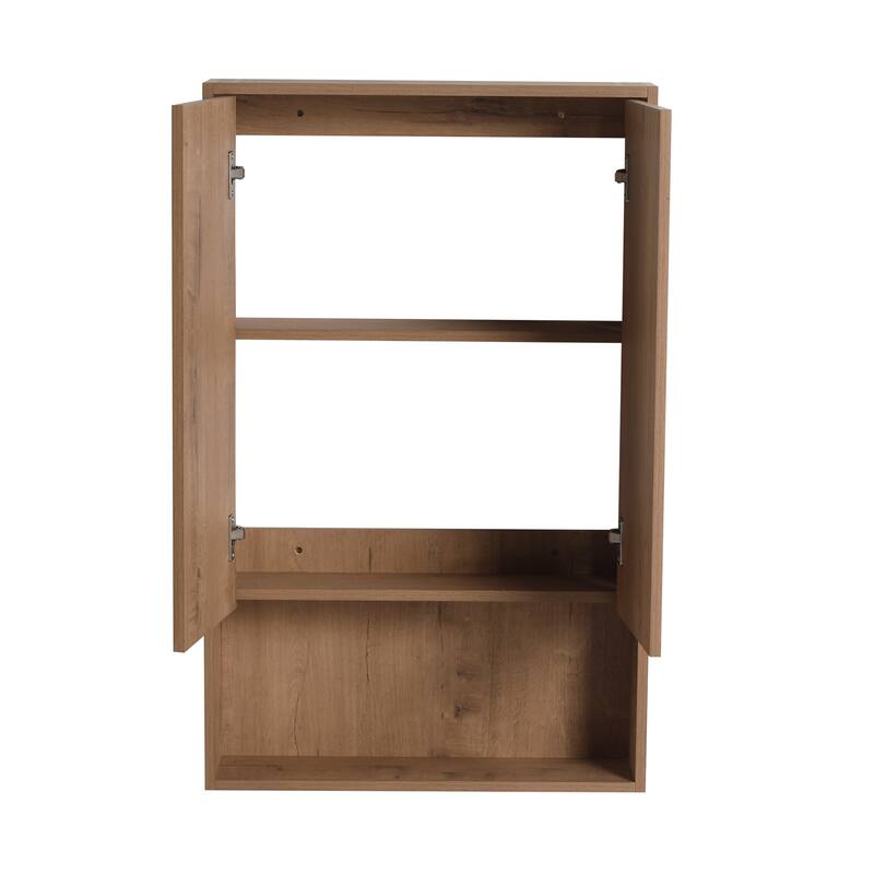 Beingnext 12"/24" Floating Bathroom Side Cabinet With Soft Close Door and an Adjustable Shelf