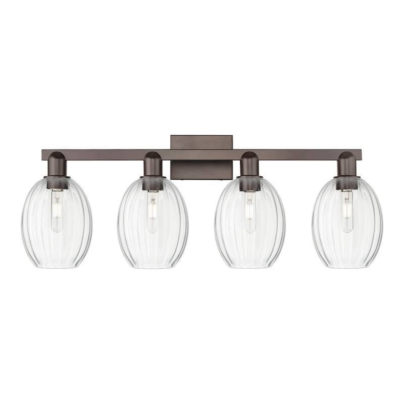 Innovations Lighting Downtown Urban - Preston - 4 Light 36" Bell Shade Bath Vanity Light