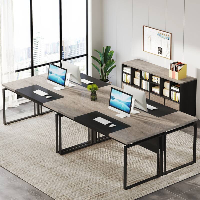 63-inch Executive Computer Desk Writing Table for Home Office