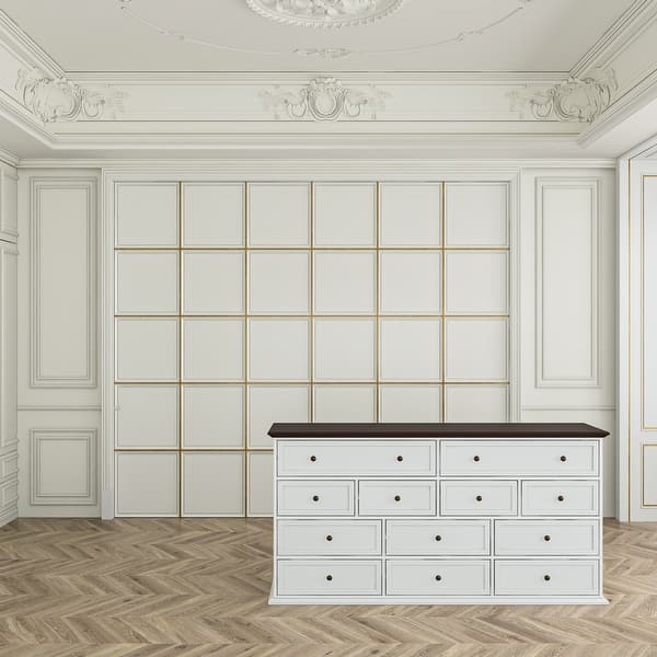 Contemporary Multi-Drawer Dresser for Stylish Storage Chest Console ...