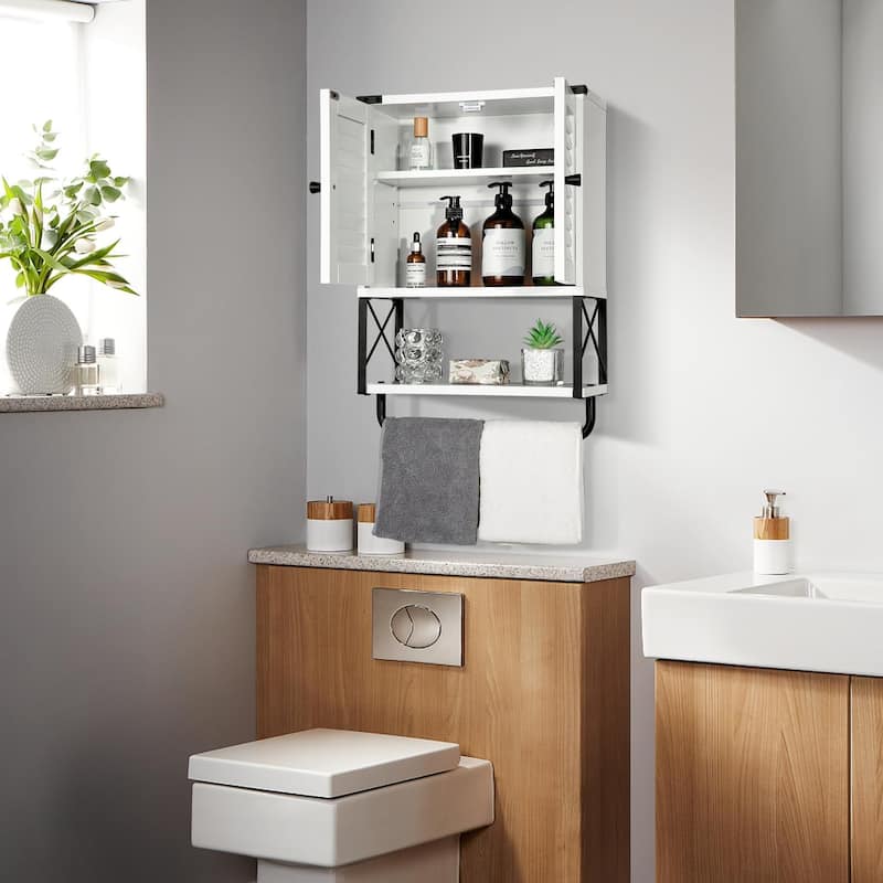 Bathroom Medicine Wall Cabinet, Bathroom Hanging Storage Cabinets with ...
