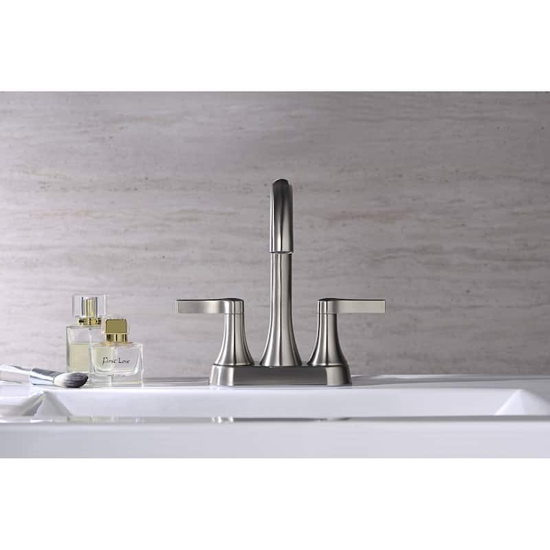 Ultra Faucets Nita Collection Two-Handle 4" Centerset Lavatory Faucett