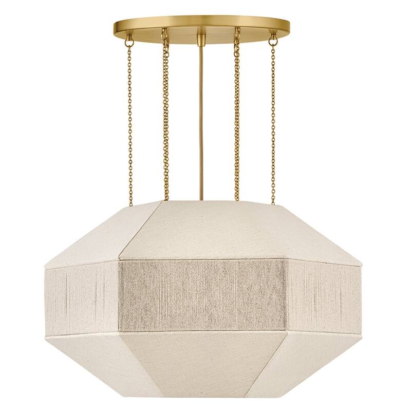 Hinkley Lighting 47494 Lyla 4 Light 24" Wide Drum Chandelier with