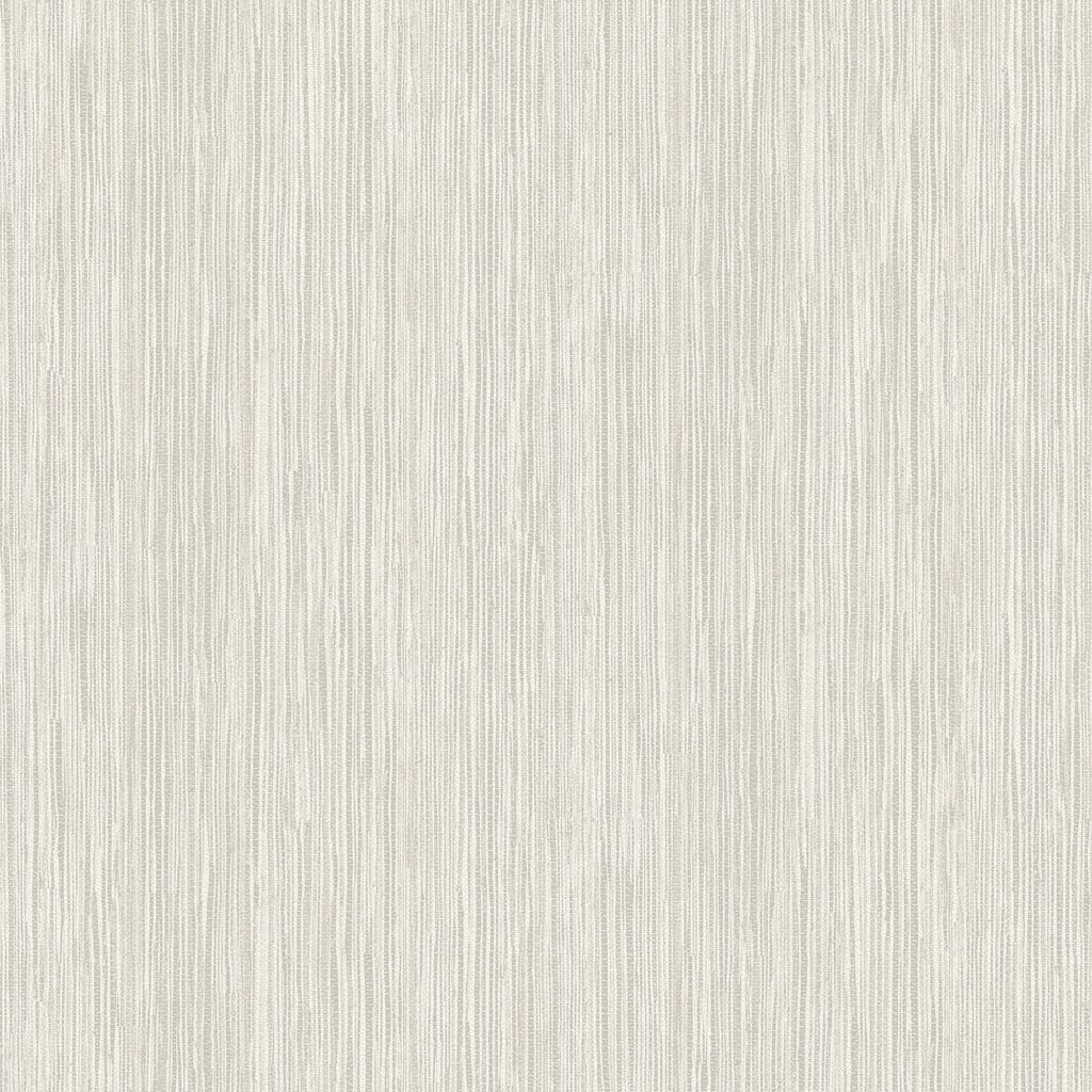 A-Street Prints Justina Cream Faux Grasscloth Wallpaper