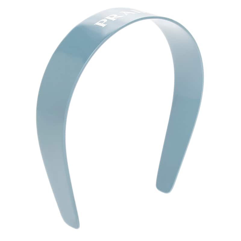 Prada Plexiglass Headband - Light Blue