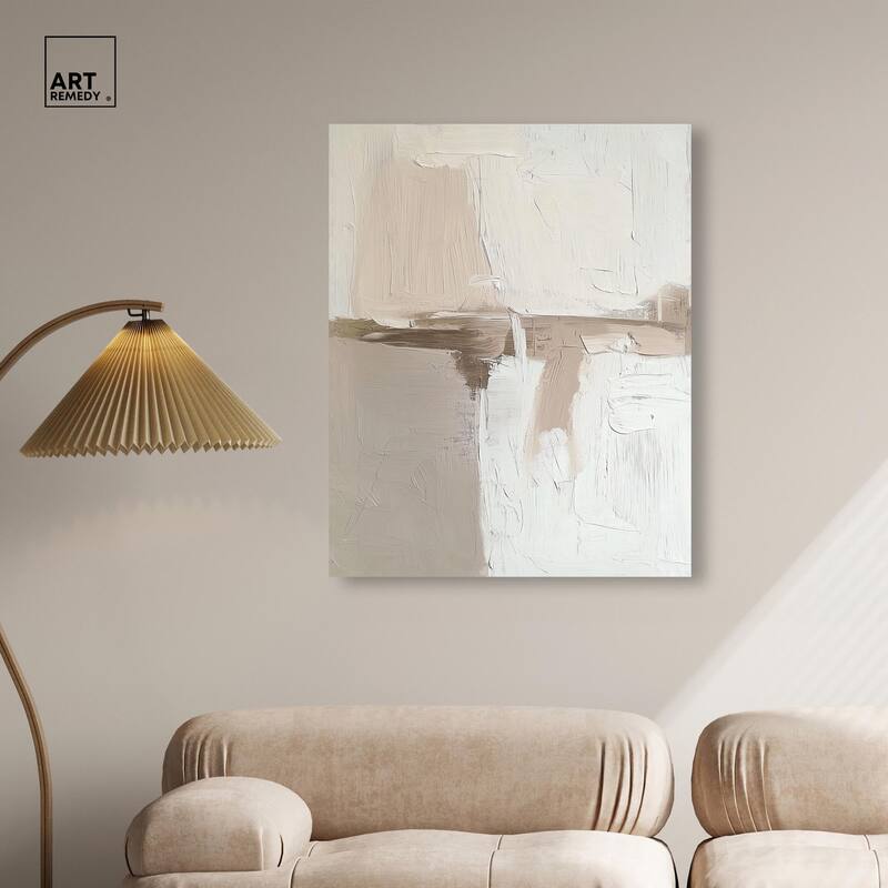Sandstone Impressions Canvas by Art Remedy, Gallery Wrapped