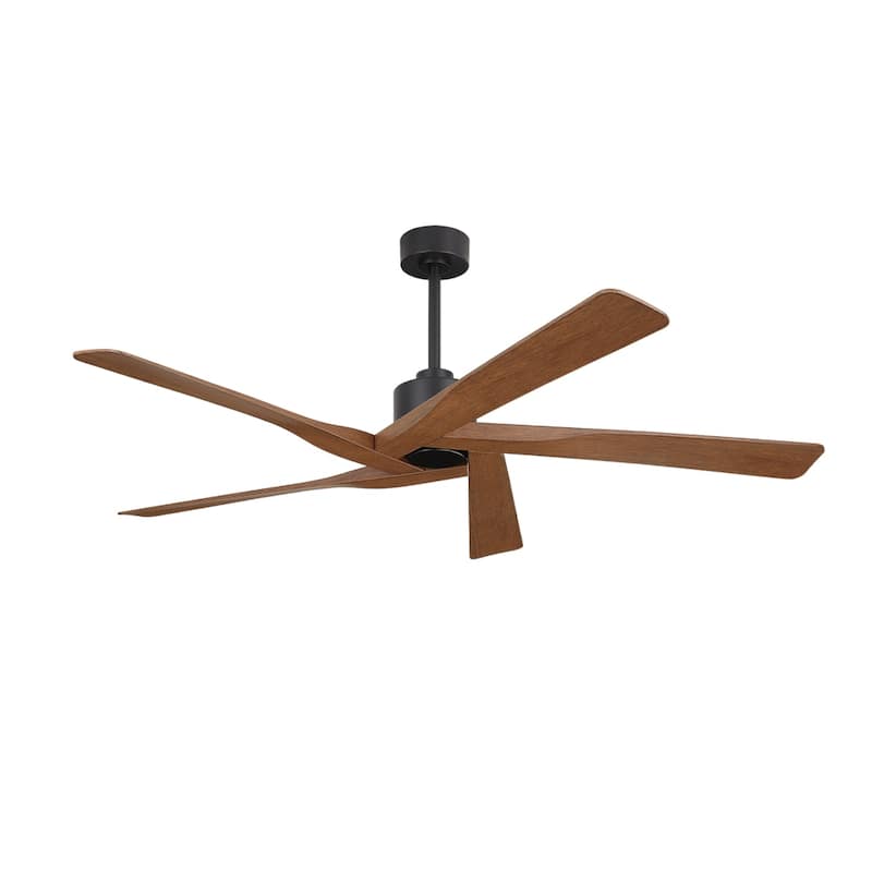WINGBO 54 inch 5 ABS Blades DC Motor Indoor Ceiling Fan with Remote Control