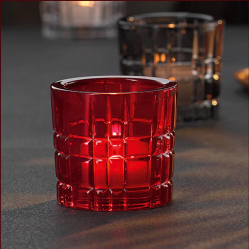 Nachtmann Square Votive Tea Light Holder - 2.8" x 2.6"