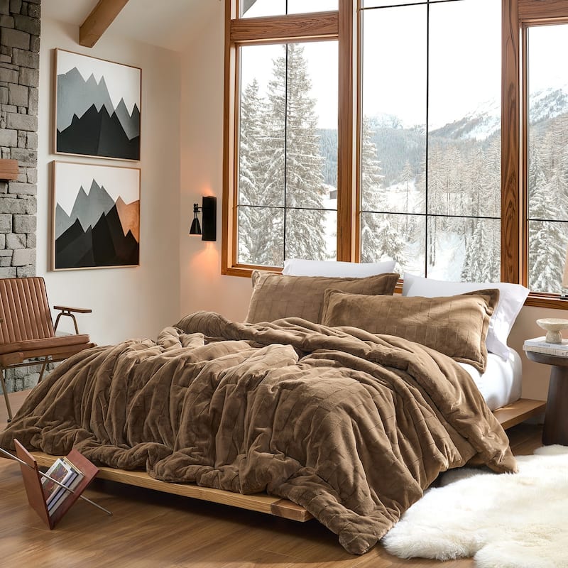 Better Than Anesthesia 2X - Coma Inducer® Oversized Comforter Set - Malt Ball - King