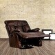 preview thumbnail 4 of 4, 38.5" W Electric Power Recliner Chair Faux Leather Reclining Chair with USB Ports Bedroom Living Room Home Theater Seating