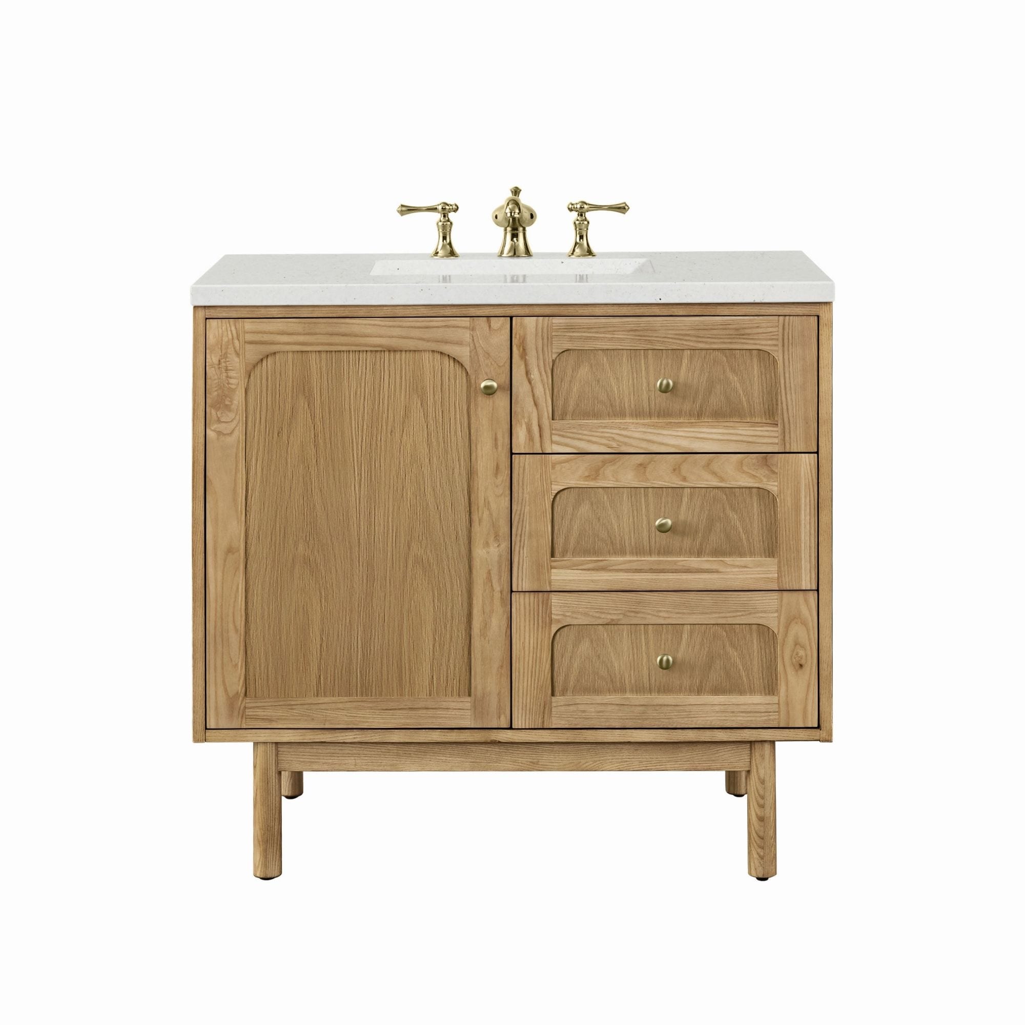 James Martin Vanities 545-V36-3LDL Laurent 36" Single Basin Poplar