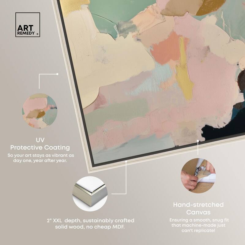 Brushed Beauty II Canvas by Art Remedy