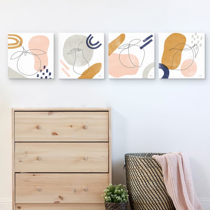 Kitchen Table I-IV by Laura Marshall Canvas Art Prints