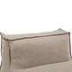 preview thumbnail 12 of 10, Roomfitters Ramona Outdoor Bean Bag Lounge Chair with Water Resistant Fabric, Beige