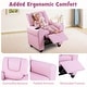 preview thumbnail 8 of 10, Costway Kids Recliner Armchair Children's Furniture Sofa Seat Couch