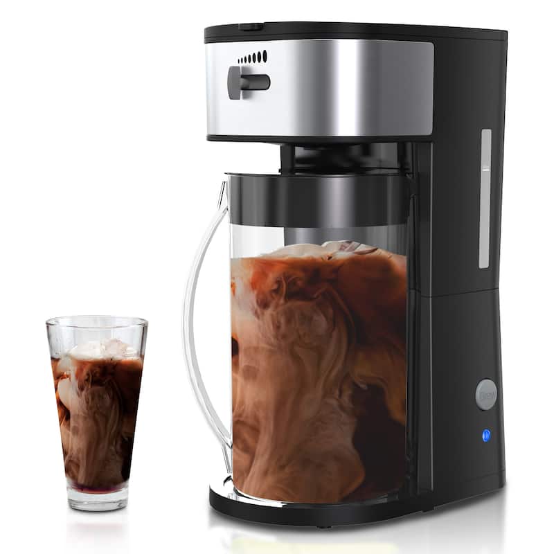 Iced Tea Maker with 2.5-Quart Pitcher 7 Cups Coffee Machines