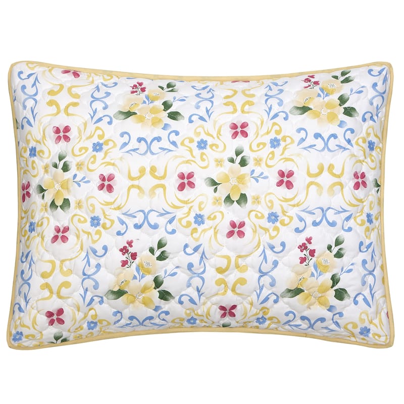 Nanshing 7 Piece Hera Chic Floral Quilt Set