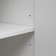 preview thumbnail 14 of 16, Black Modern Buffet Cabinet with Storage, Fluted Sideboard Large Buffet with Adjustable Shelves, Credenza, Accent Cabinet