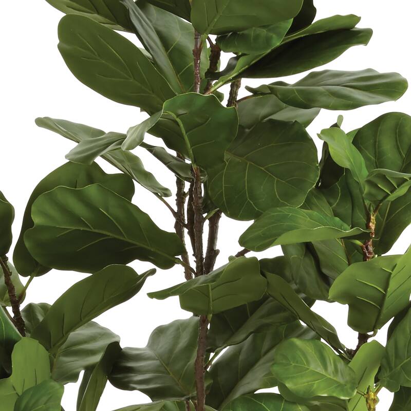 National Tree Company 79 in. Potted Fiddle Leaf Fig Tree - 6.5 ft
