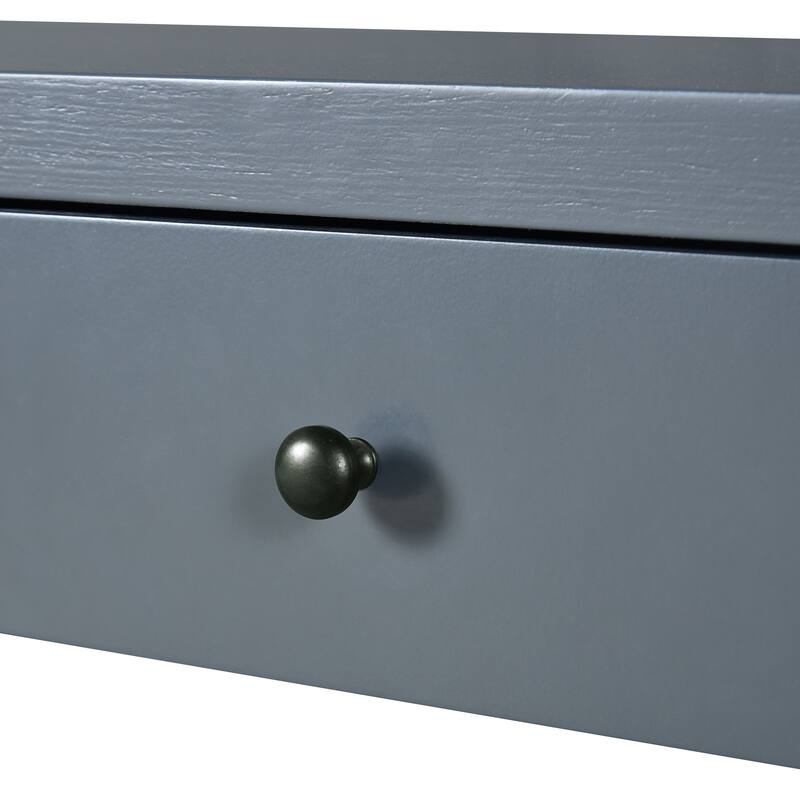 Wooden Entryway Table with 2 Drawers