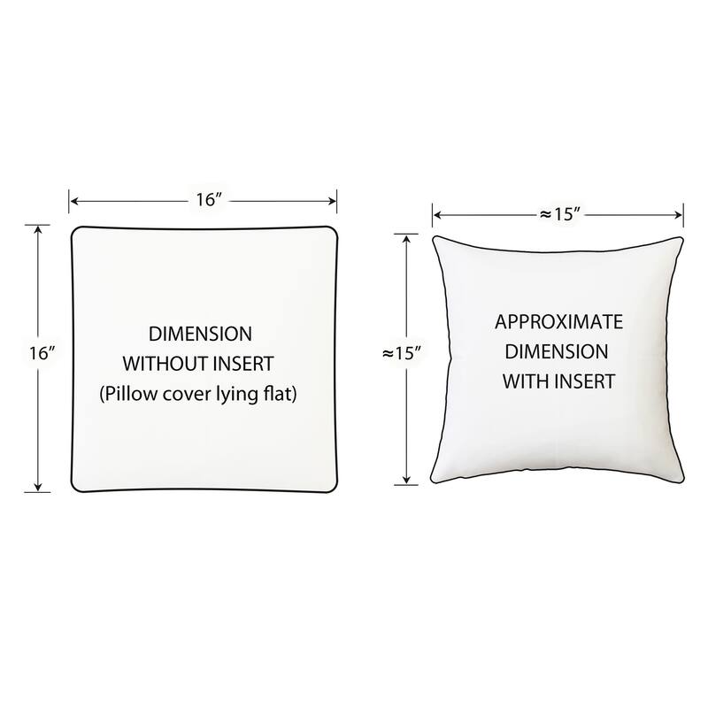 Damask Print Linen 16x16 Throw Pillow with Polyfill Insert, Yellow