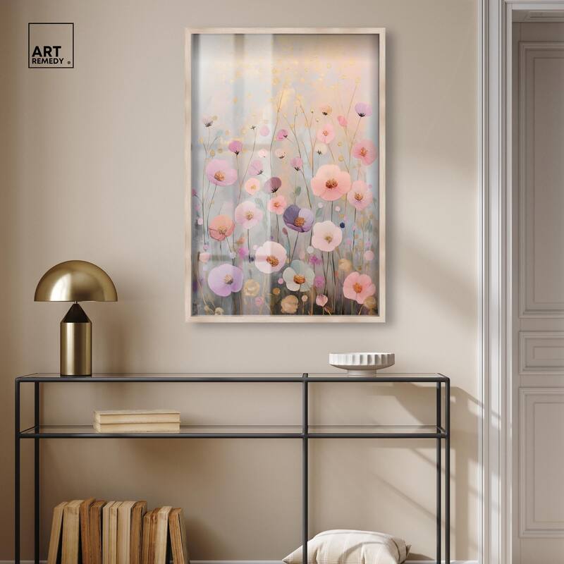 Tiny Blooms II Shadowbox by Art Remedy