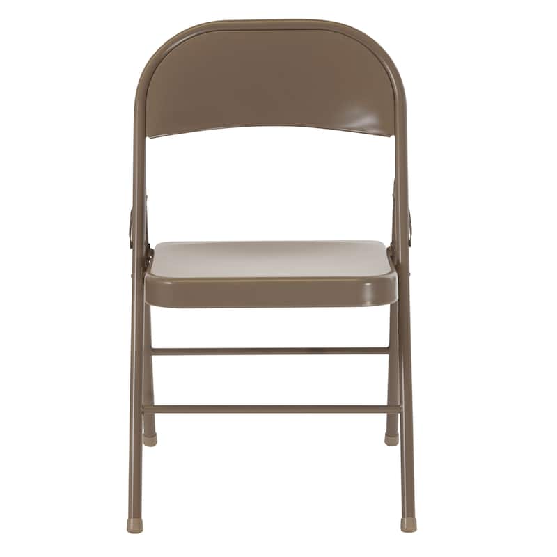 2 Pack Double Braced Metal Folding Chair