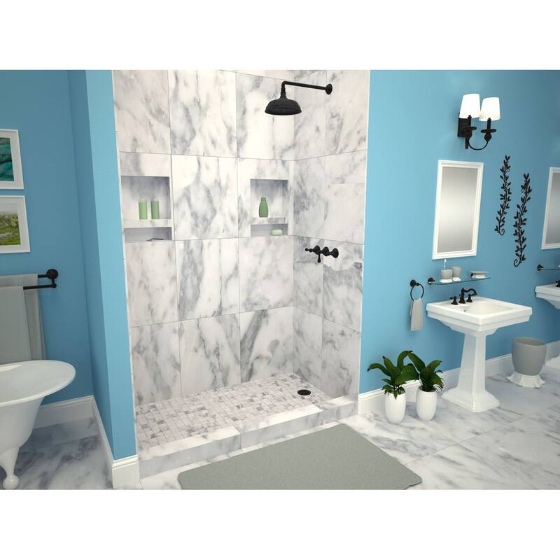 Tile Redi P3648RPVC Redi Base 48" x 36" Rectangular Shower Base with