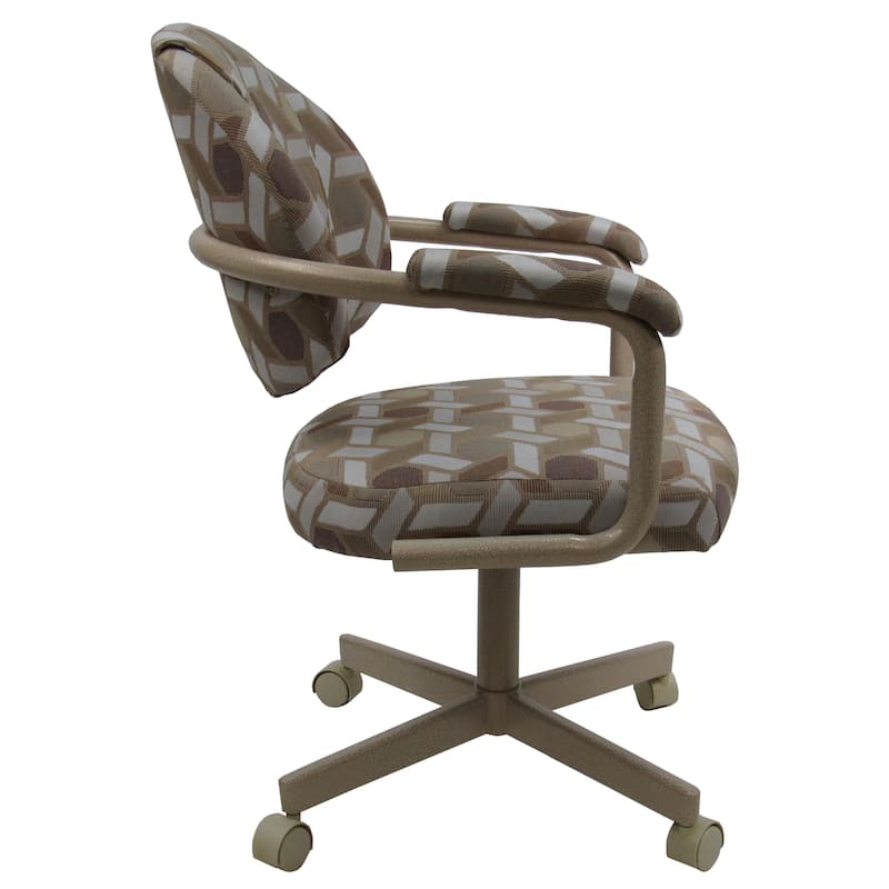 Swivel Tilt Kitchen Chair with Wheels M-70 Casters - N/A