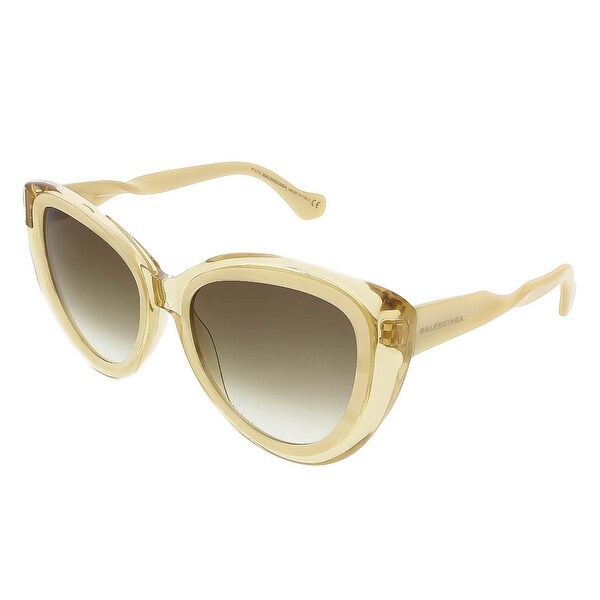 Balenciaga BA0026S 47P Honey/Cream Cat Eye sunglasses