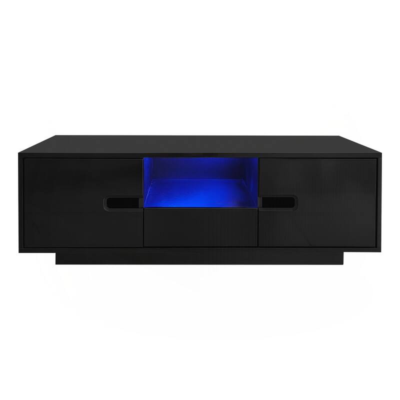 Modern High Glossy Rectangle Coffee Table