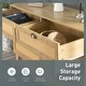 preview thumbnail 20 of 36, Rattan Drawer Accent Storage Cabinet for Living Room