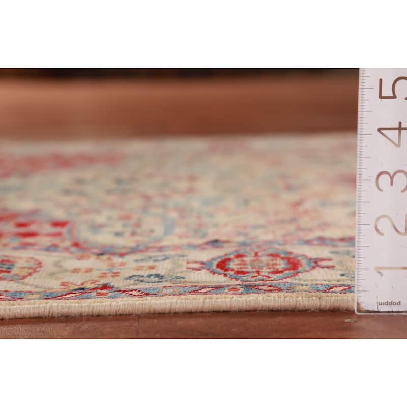 Vegetable Dye Floral Ziegler Oriental Runner Rug Handmade Wool Carpet - 3'0"x 12'0"