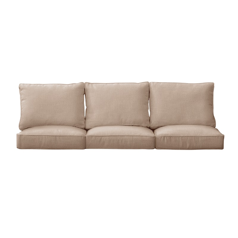 Sorra Home Sunbrella Outdoor Deep Seating Sofa Cushion Set