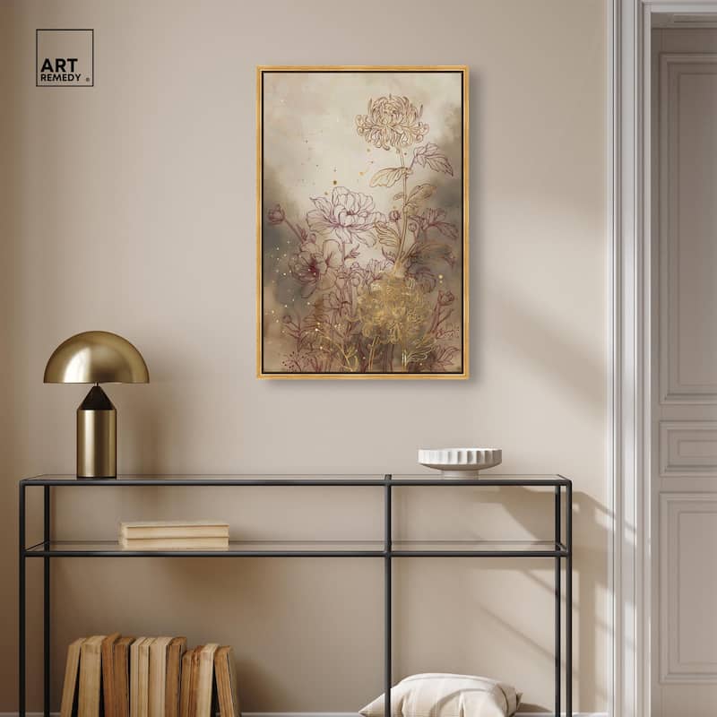 Flourishing Canvas by Art Remedy