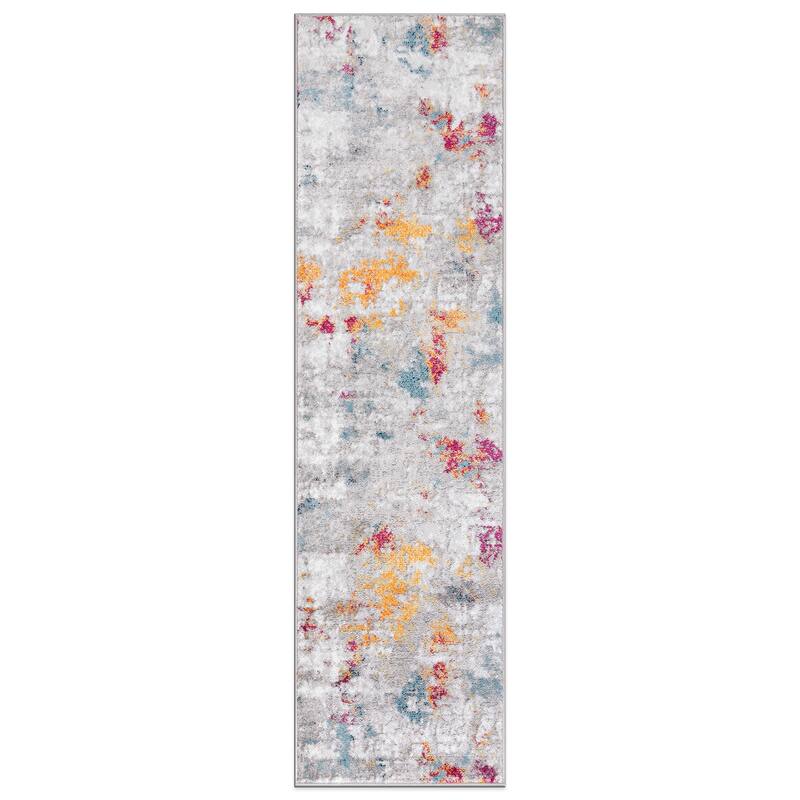 Modern Abstract Reflections Area Rug
