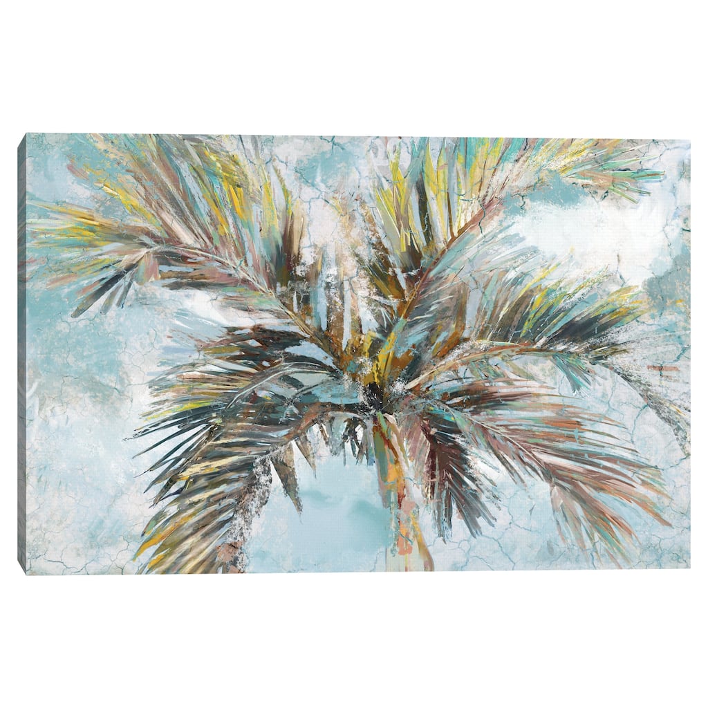 Inlet Palms by Studio Arts Canvas Art Print
