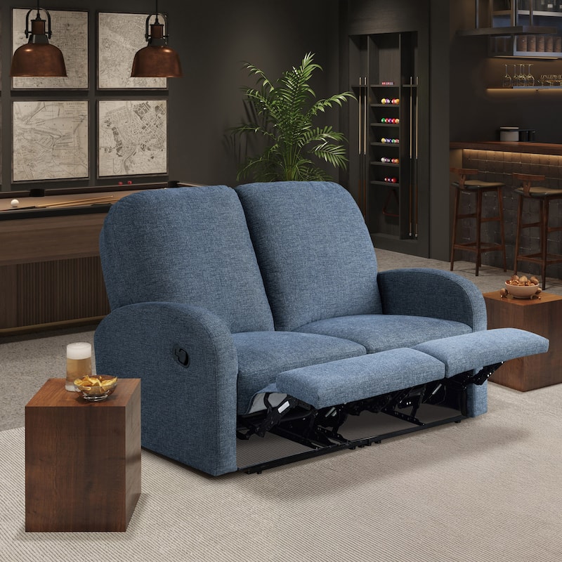 Relax-A-Lounger Parker Reclining Loveseat in Woven Fabric
