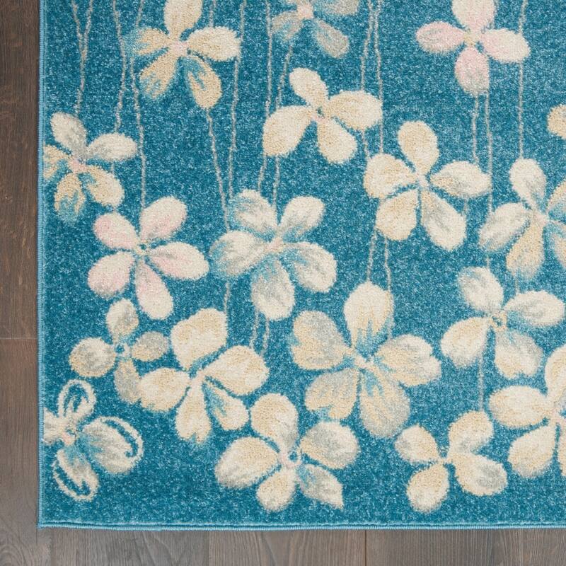 Fewuv Power Loomed Stain Resistant Area Rug By HomeRoots - 72' X '48' X '0.5
