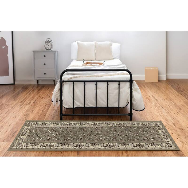 Dynamic Rugs Legacy Traditional Area Rug - 2'2 X 7'7 - Malt