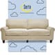 Serta Copenhagen 73" Sofa Couch for Two People, Pillowed Back Cushions and Rounded Arms, Durable Modern Upholstered Fabric - Tan