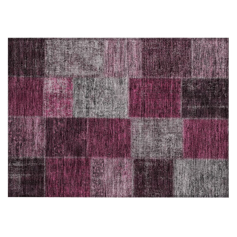 Machine Washable Indoor/ Outdoor Chantille Vintage Oriental Rug